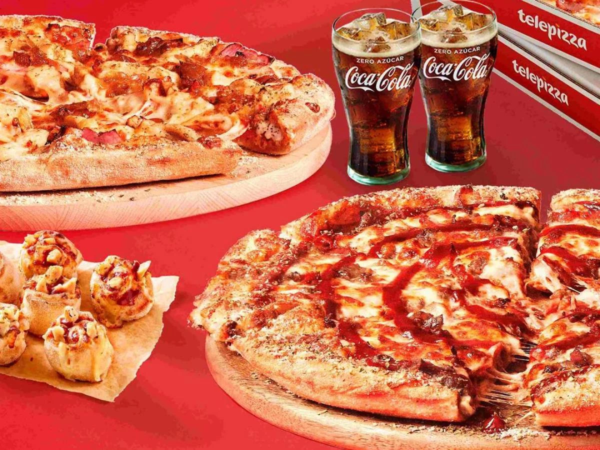 Cena para 4 en Telepizza