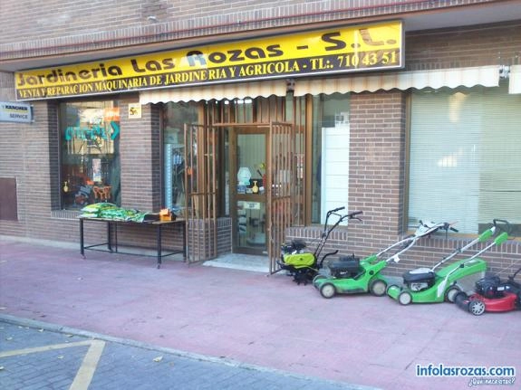 JARDINERIA LAS ROZAS, S.L. - Jardinería en Las Rozas - Servicios - Venta y  reparación de maquinaria de jardinería. Materiales de riego. Distribuidor  oficial de Stihl, Viking, Nilfisk, Honda.