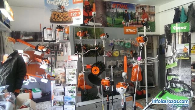 JARDINERIA LAS ROZAS, S.L. - Jardinería en Las Rozas - Servicios - Venta y  reparación de maquinaria de jardinería. Materiales de riego. Distribuidor  oficial de Stihl, Viking, Nilfisk, Honda.