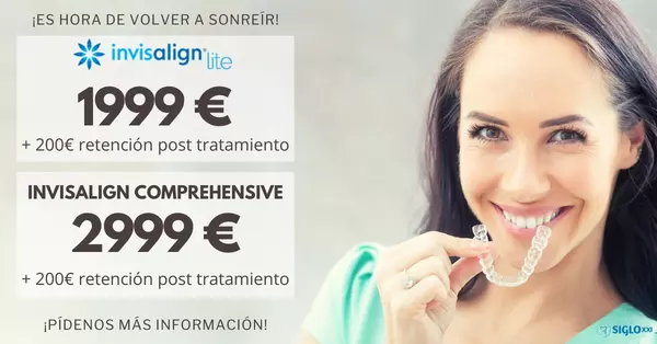 TRATAMIENTO INVISALIGN COMPREHENSIVE SOLO 2999€