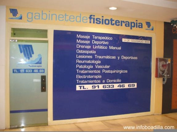 GABINETE DE FISIOTERAPIA - Masajes en Las Rozas - Servicios - Masaje  terapeútico. Osteopatía. Lesiones deportivas. Drenaje linfático manual.  Rehabilitación. Tratamientos a domicilio.