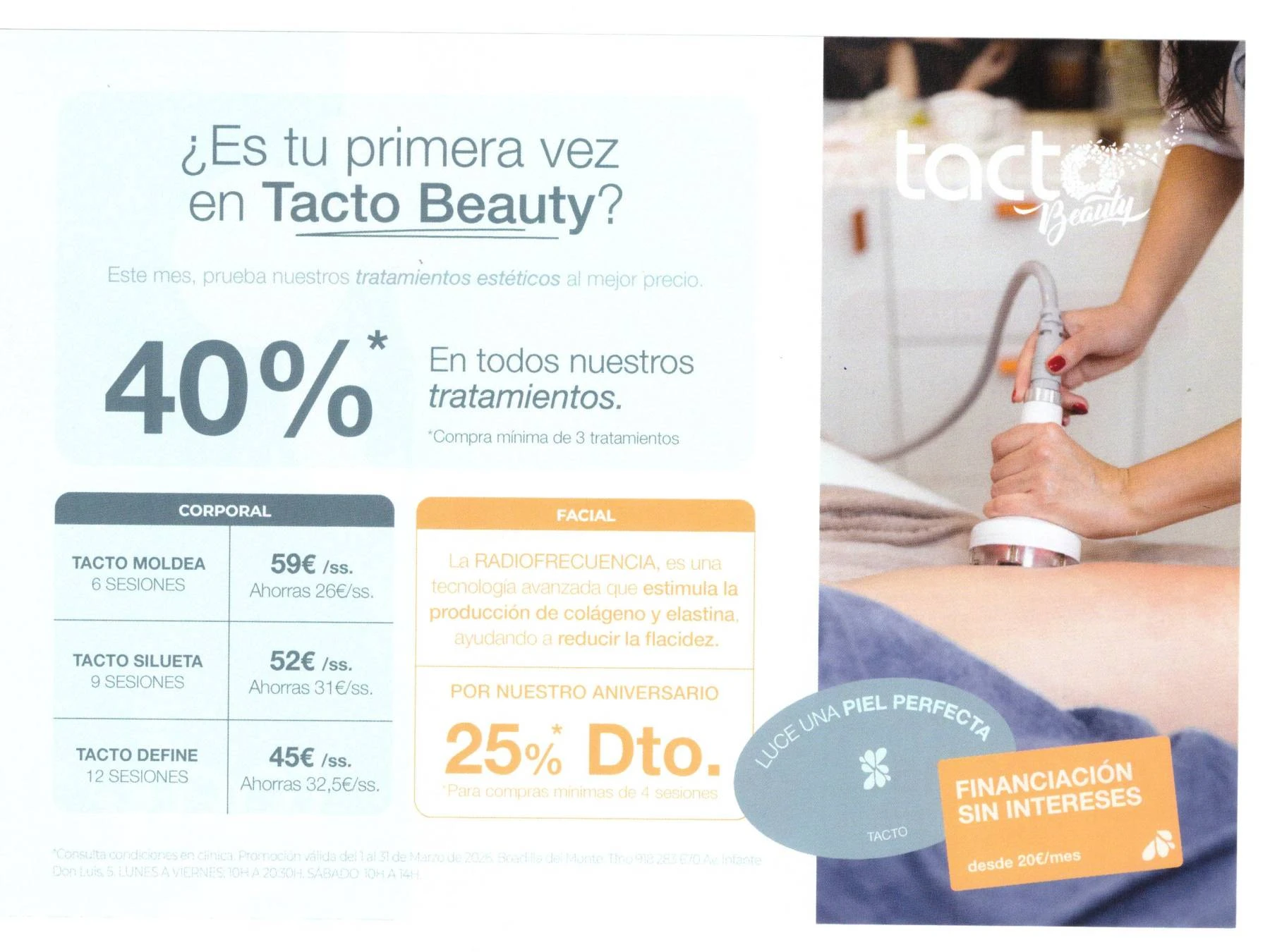 40% de descuento