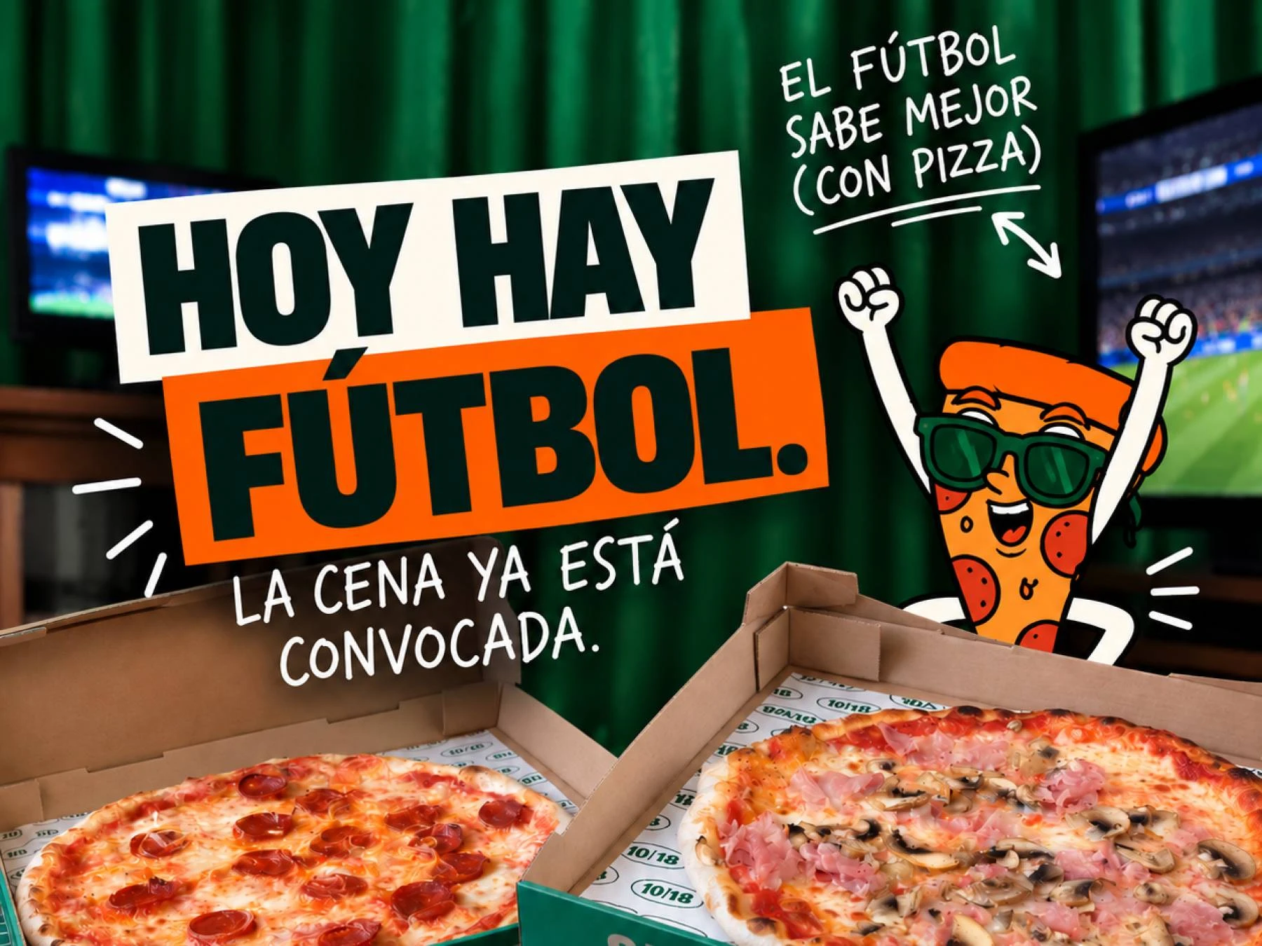 Promos días de fútbol