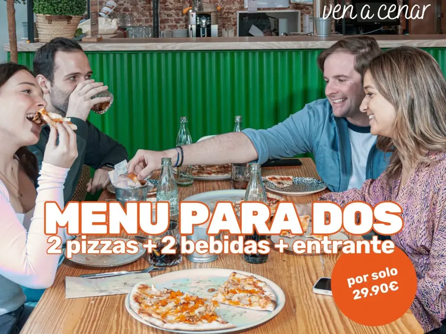 Menú para dos: 29 €