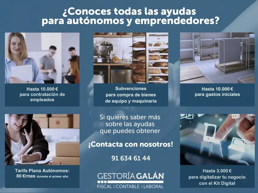 ¿Conoces todas las ayudas para emprendedores?