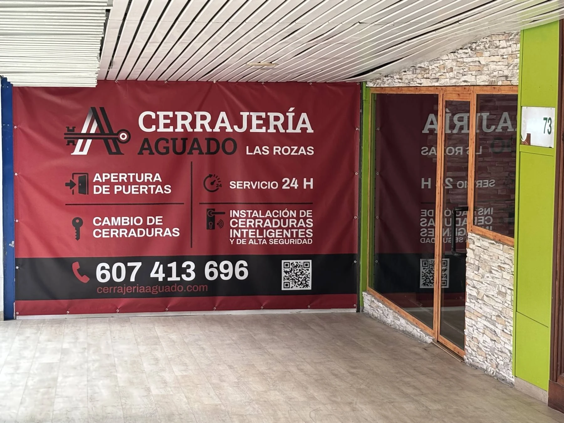 Apertura de puertas de urgencia en Las Rozas