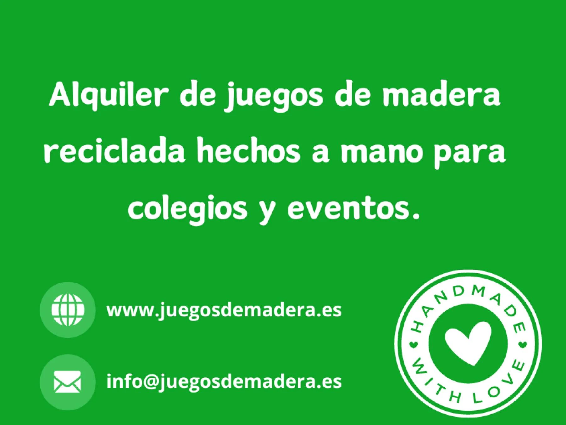 juegosdemadera.es - Actividades Extraescolares