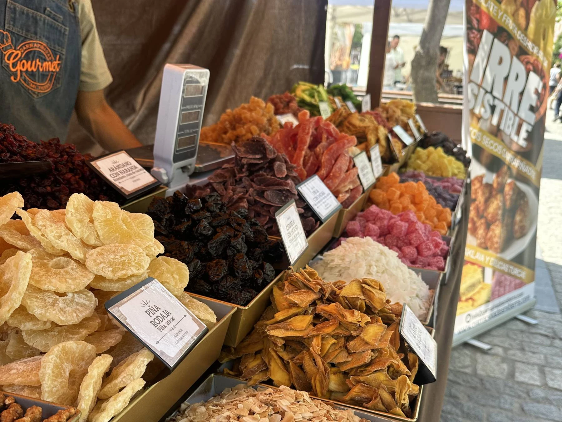 Dulces artesanales en Mercado La Muestra de Majadahonda