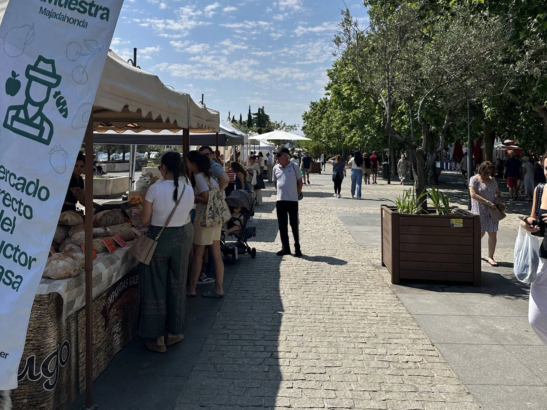 Mercado La Muestra en Majadahonda