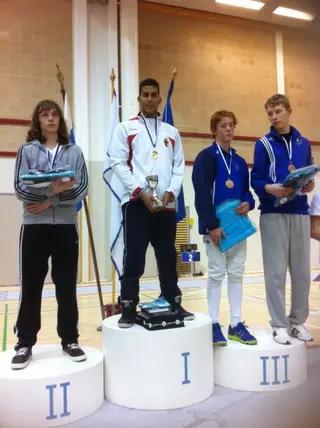 Yulen Pereira, tirador de Las Rozas, despide el añocon una medalla de oro en Helsinki
