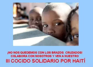 III Cocido solidario por Haití en el Colegio El Cantizal