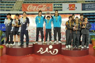 Las Rozas Campeón de España Juvenil en tenis de mesa 2012