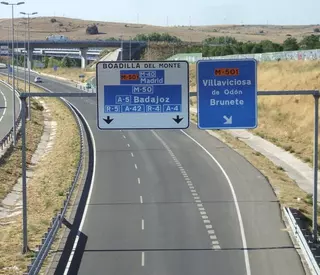 Aguirre anuncia peajes en la Carretera M501 que trascurre por Boadilla