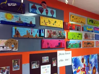 Tres ecoescuelas de Las Rozas participan en una campaña internacional de reducción de residuos
