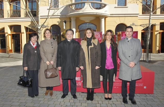 El embajador de China en España visita Las Rozas