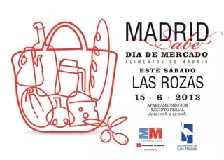 El mercado itinerante de alimentos “Madrid Sabe” llega este sábado a Las Rozas