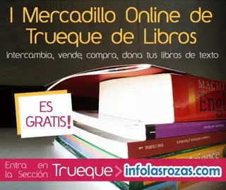 I Mercadillo Online de Trueque de libros de texto entre vecinos de Las Rozas