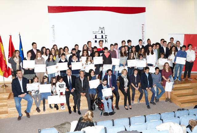 Medio centenar de deportistas de Las Rozas reciben las becas “Cum Laude” de la Fundación Marazuela