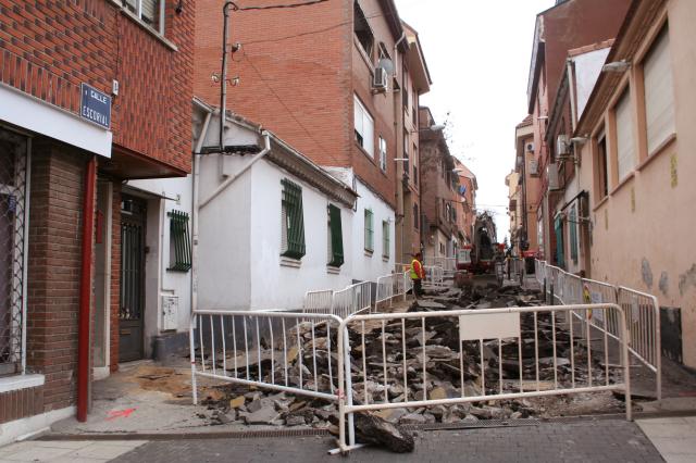 El Ayuntamiento de Las Rozas comienza las obras de remodelación de la calle Escorial