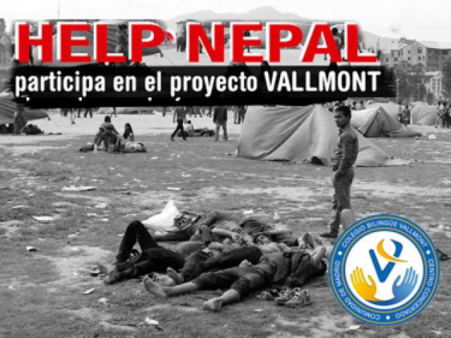 
                                                    Colegio Vallmont inicia una Campaña Solidaria de Ayuda a Nepal