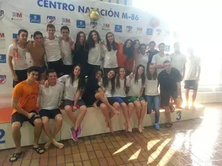 Las chicas del Club de Natación Las Matas logran el ascenso a División de Honor