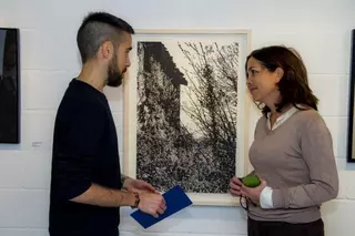 Adriá Gamero, ganador del XVII Certamen de Grabado José Caballero de Las Rozas