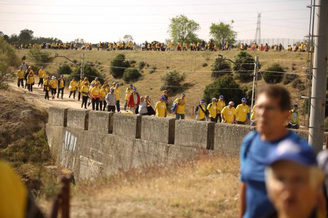 La 28 edición de la Marcha de Mayores de Las Rozas contó con 1.200 participantes