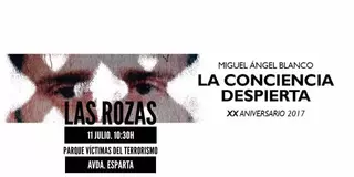 Las Rozas rendirá homenaje a Miguel Ángel Blanco en el XX aniversario de su asesinato por ETA