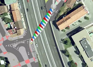 Convocado el concurso público para la construcción de la pasarela peatonal entre La Marazuela y el casco urbano