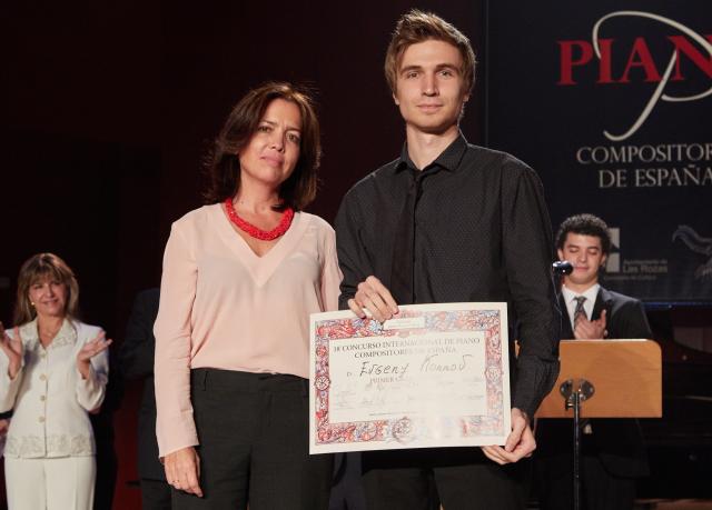 El ruso Evgeny Konnov gana el Concurso Internacional de Piano Compositores de España, celebrado en Las Rozas
