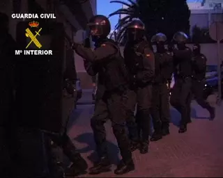 La Guardia Civil desmantela un peligroso grupo de ciudadanos albaneses especializado en robos en viviendas unifamiliares