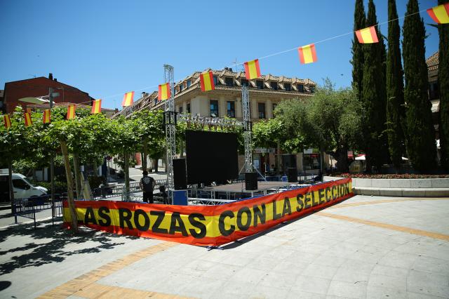 Una pantalla gigante y actividades para niños para ver el Irán-España de esta tarde desde la Plaza de España