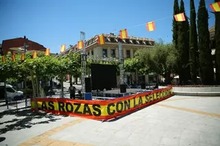 Una pantalla gigante y actividades para niños para ver el Irán-España de esta tarde desde la Plaza de España