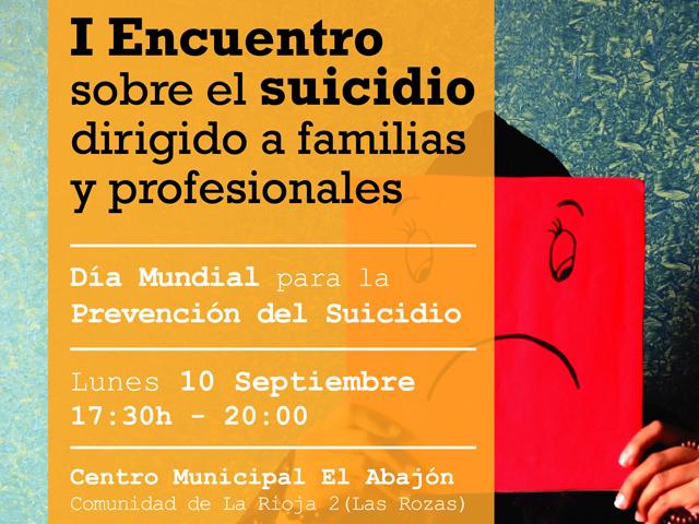 
                                                    El Ayuntamiento de Las Rozas organiza el I Encuentro de prevención contra el suicidio