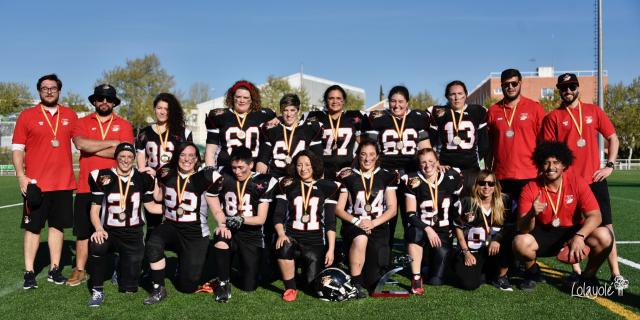 Las chicas del LG Oled Black Demons Las Rozas se proclaman Campeonas de Liga Nacional