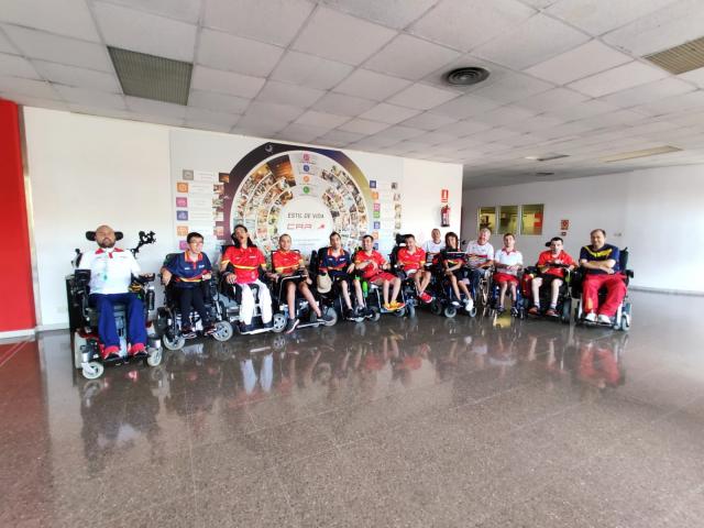 El roceño Javier Martínez Aceytuno preparado para disputar el Europeo de Boccia