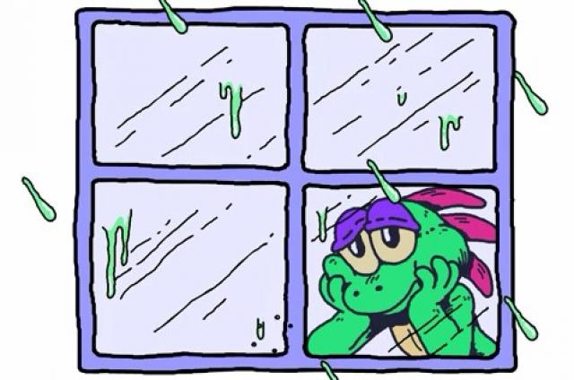 
                                                    Cielo nuboso y cubierto con lluvia durante la jornada de hoy Martes
