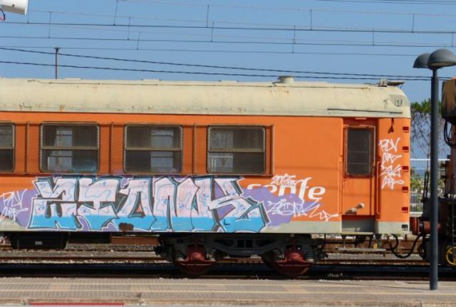 Un grupo de grafiteros agrede a un vigilante de la estación del Pinar de Las Rozas