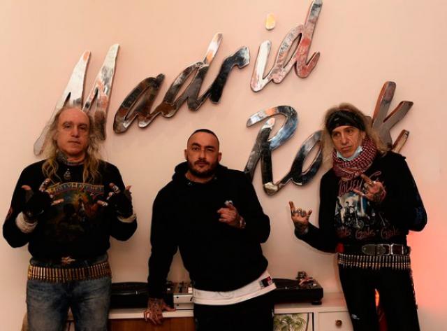El mítico cartel de 'Madrid Rock' de la Gran Vía revive en Las Rozas