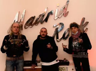 El mítico cartel de 'Madrid Rock' de la Gran Vía revive en Las Rozas