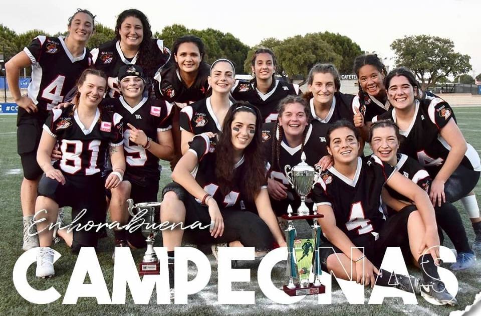Las Black Demons conquistan la LNFA Femenina 7×7 y se proclaman campeonas de España