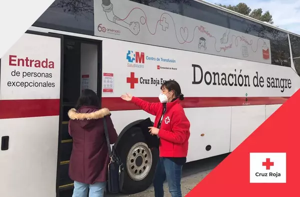 La unidad móvil de donación de sangre de Cruz Roja se instalará mañana en Las Rozas