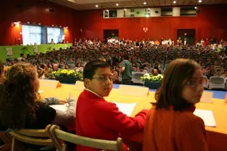Quinientos chavales de Las Rozas celebran su tradicional Pleno Infantil