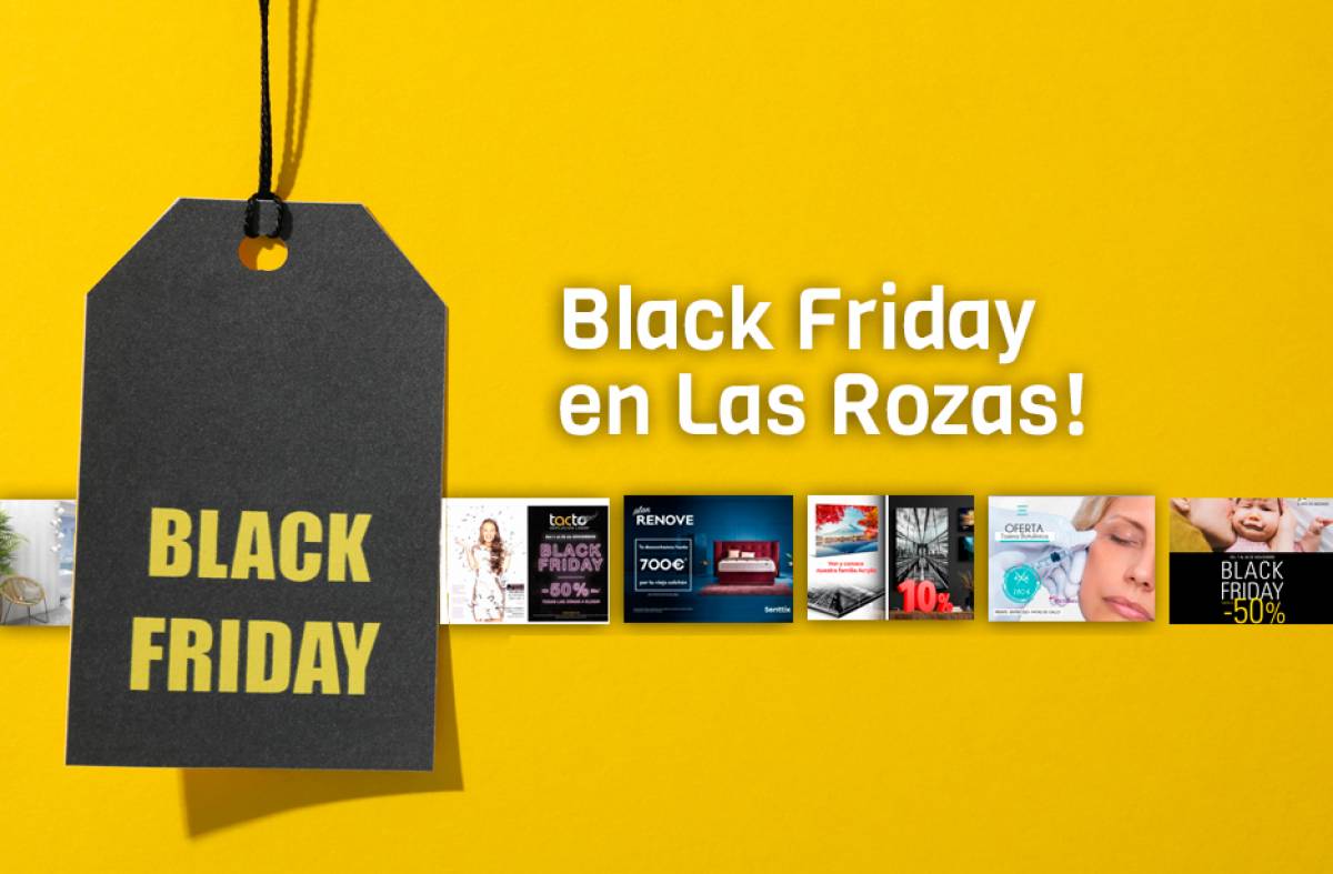 InfoLasRozas.com lanza su Especial Black Friday del comercio local con descuentos hasta del 50%