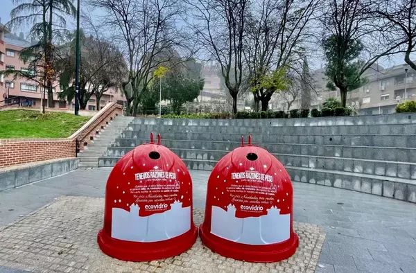 Las Rozas promueve el reciclaje de envases de vidrio en Navidad con la campaña 'Tenemos razones de peso'