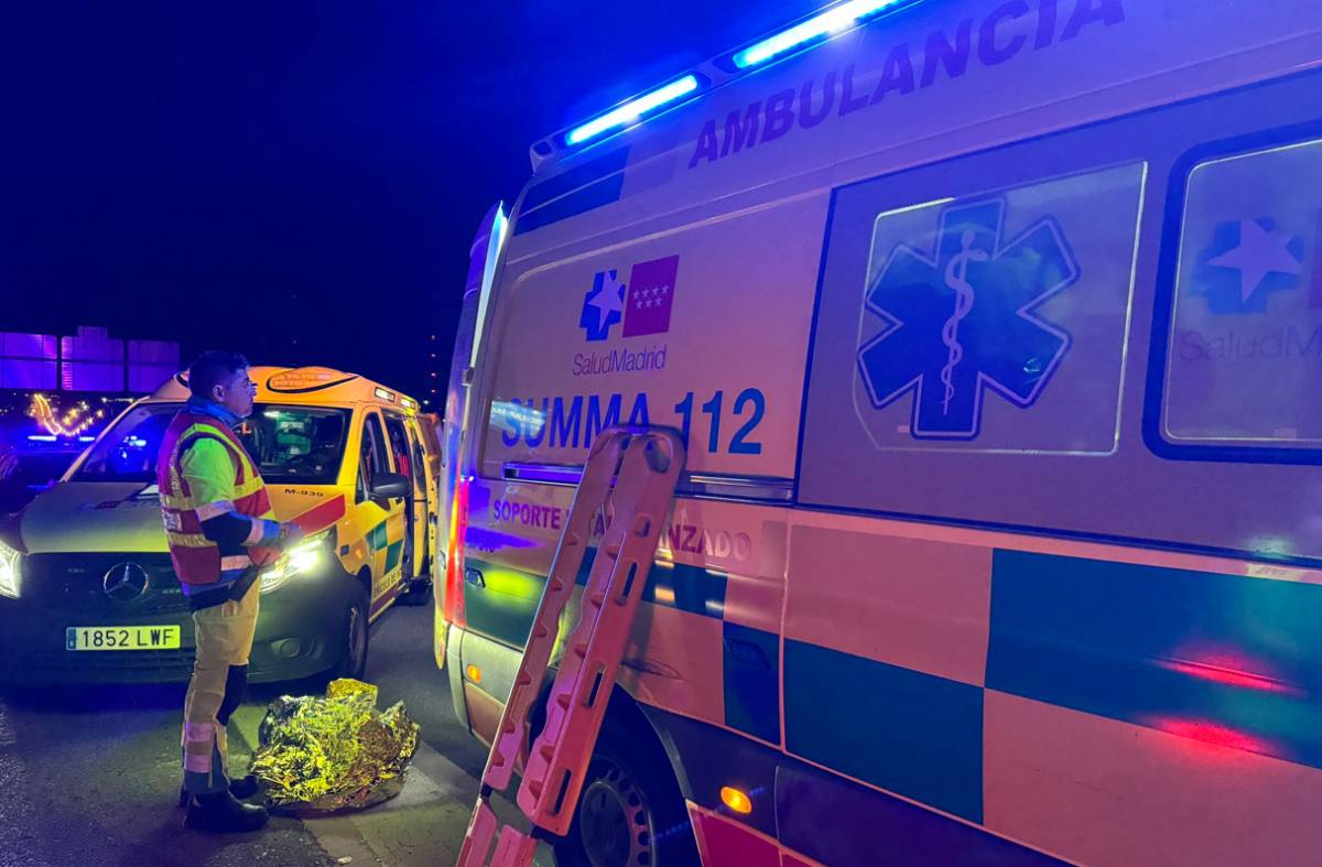 En estado crítico un ciclista tras ser atropellado en la M-505 en Las Rozas