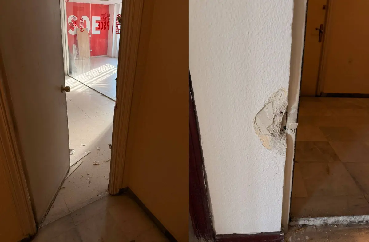 El PSOE de Las Rozas denuncia el ataque a su sede y alerta del aumento de la violencia política  