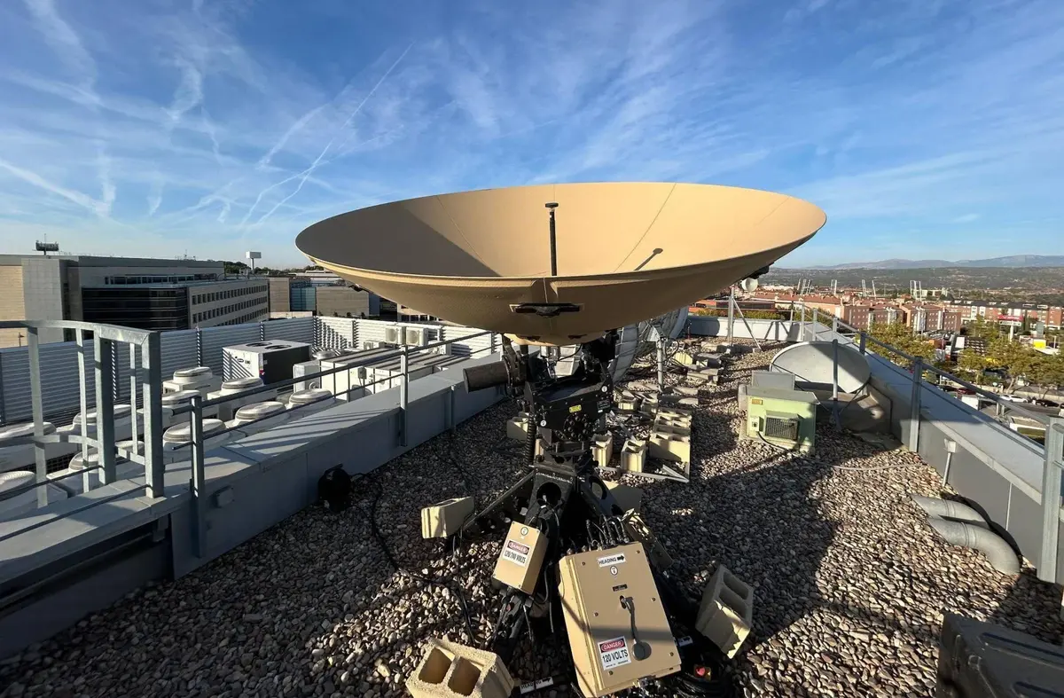 Las Rozas, elegida para instalar una antena estratégica que 'oye' los más de 12.000 satélites de la Tierra