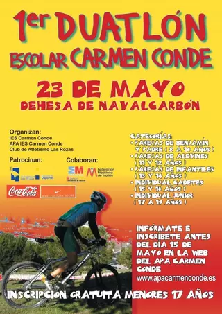 I Duatlón Escolar Carmen Conde