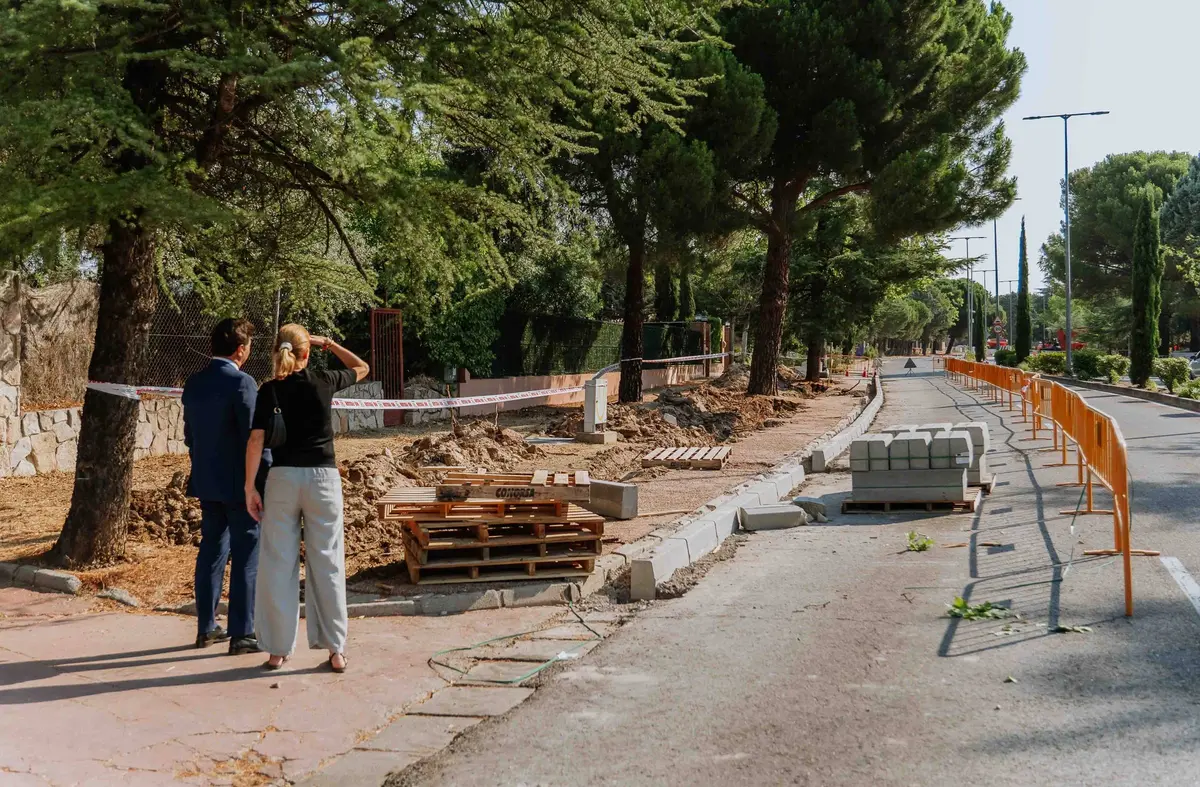 
                        Las Rozas inicia las obras para mejorar la accesibilidad en la Avenida de Atenas                         